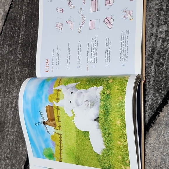 TOWEL CREATIONS 40 DESIGNS HOLLAND AMERICA LINE HARDCOVER BOOK - Picture 7 of 12